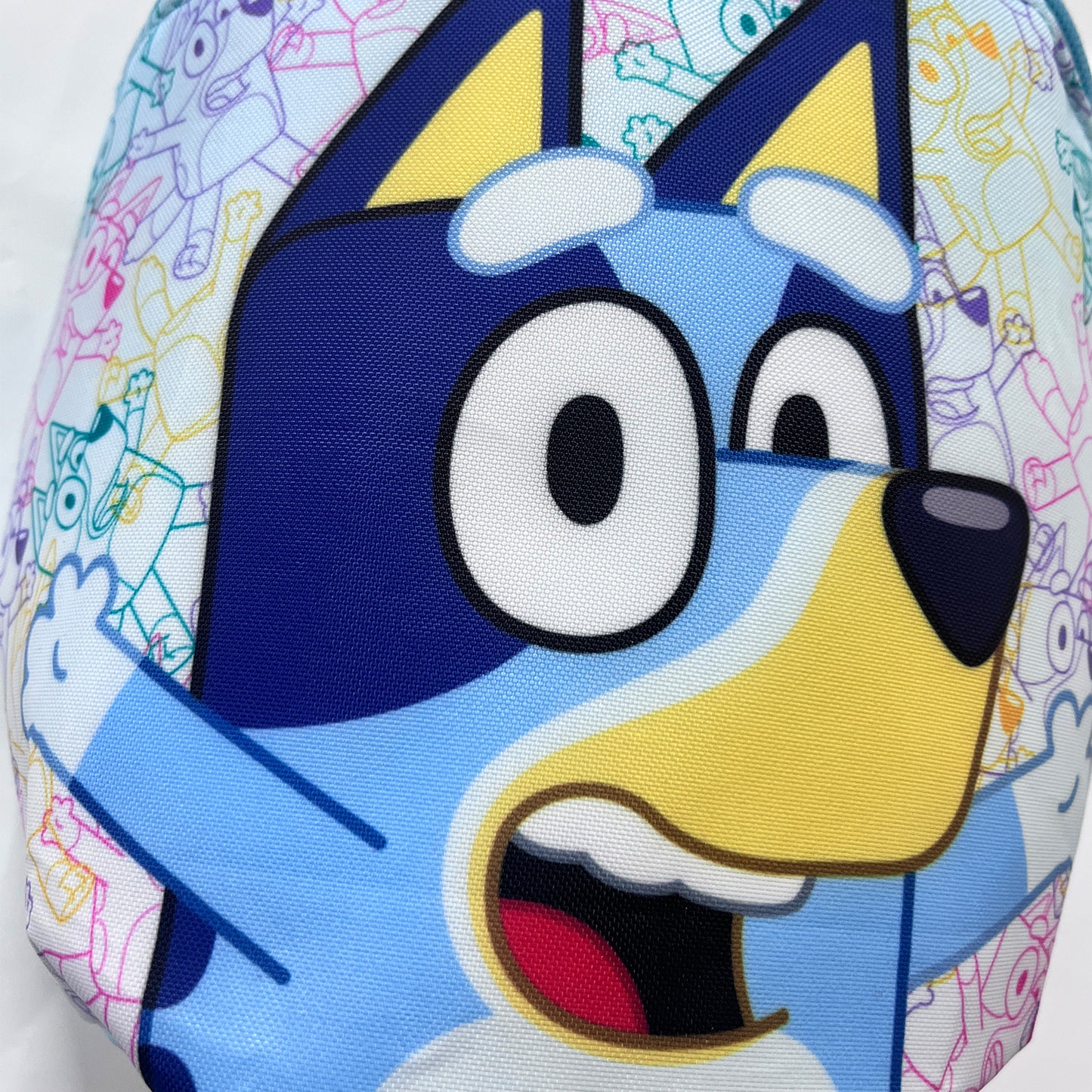 Bluey Toddler Boys Backpack with Reins | Adjustable Straps & Detachable Leash | H26cm x W19cm x D12cm