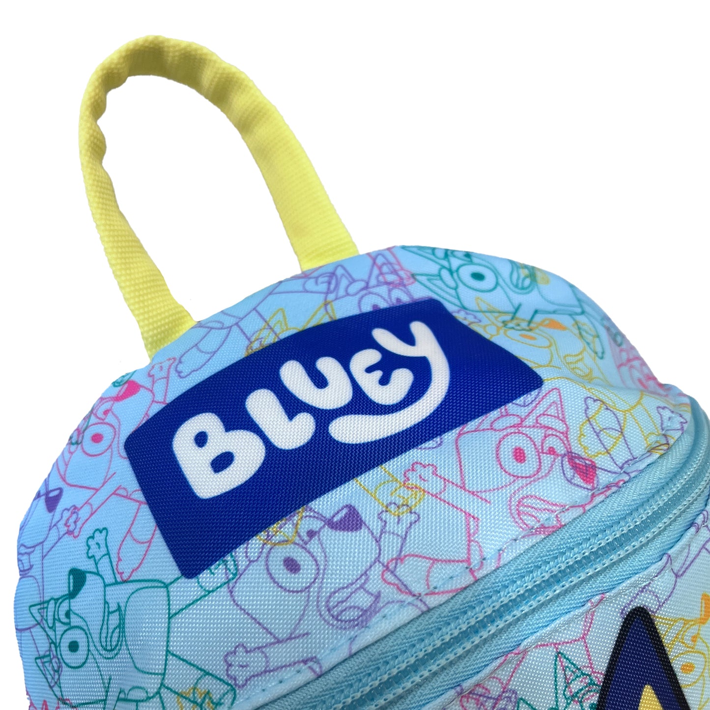 Bluey Toddler Boys Backpack with Reins | Adjustable Straps & Detachable Leash | H26cm x W19cm x D12cm