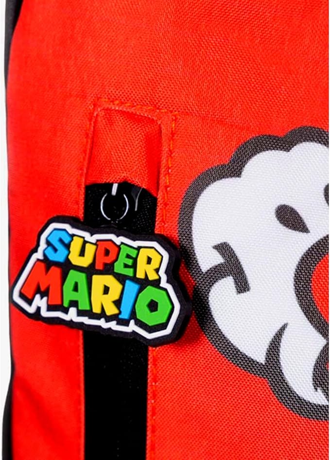Kids Boys Bag Nintendo Mario Super Mario Bros 40 CM Backpack - Perfect For School And Travel