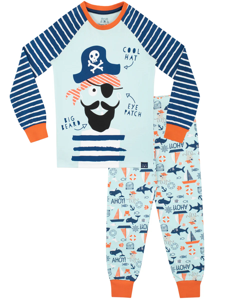 Boys' Pirate Pyjama Set | Adventure & Comfort | 5-6 Years