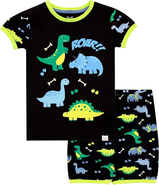 Boys' "Dinosaur Roar" Pyjama Set | Fun & Comfortable | Size 5-6 Years