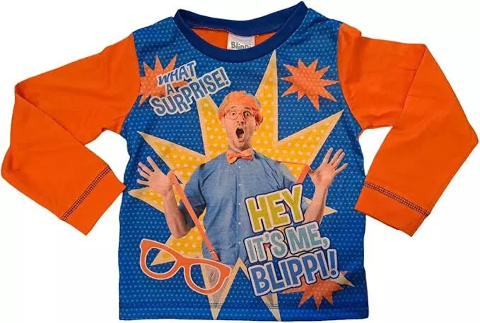 Blippi Boys' Pyjamas | What a Surprise! | Toddler Sizes (18 Months to 5 Years)