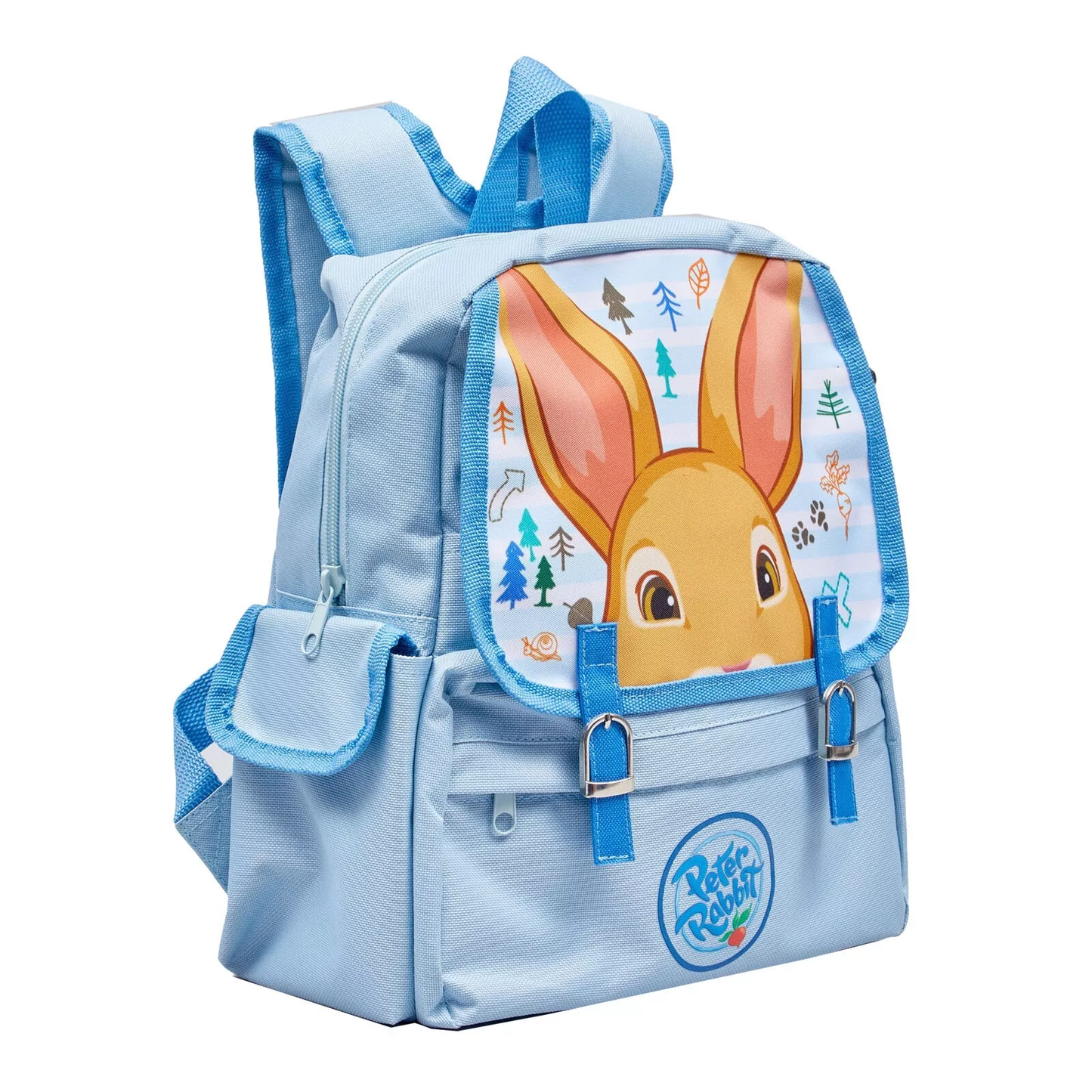 Peter Rabbit Woodland Baby Blue Children's Buckle Effect Backpack Boys Bag