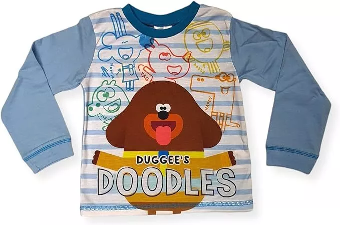 Hey Duggee Boys' Pyjamas | Doodles | Toddler Sizes (18 Months to 5 Years)