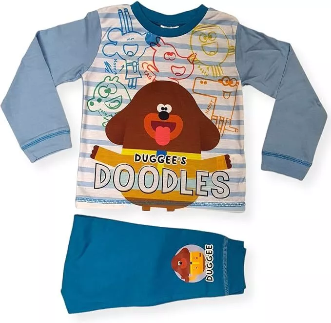 Hey Duggee Boys' Pyjamas | Doodles | Toddler Sizes (18 Months to 5 Years)