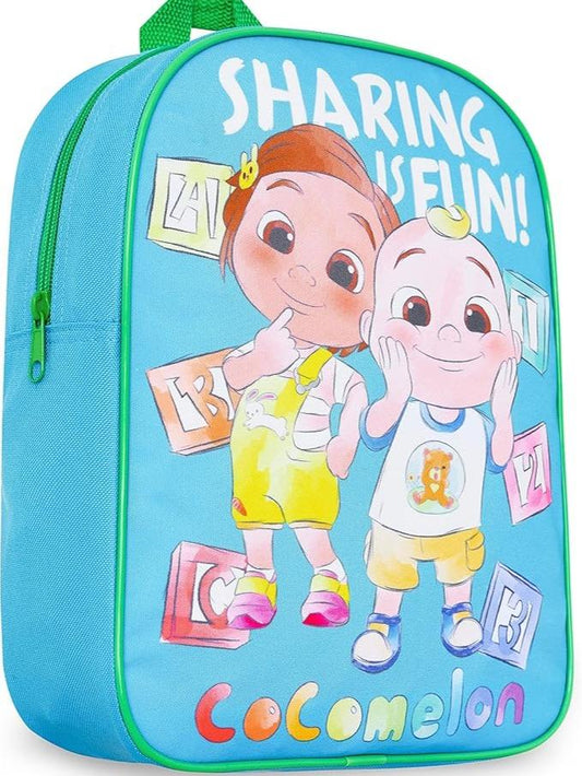 Cocomelon Backpack Children's Backpacks Nursery Bag, Blue, One Size Small SPECIAL OFFER