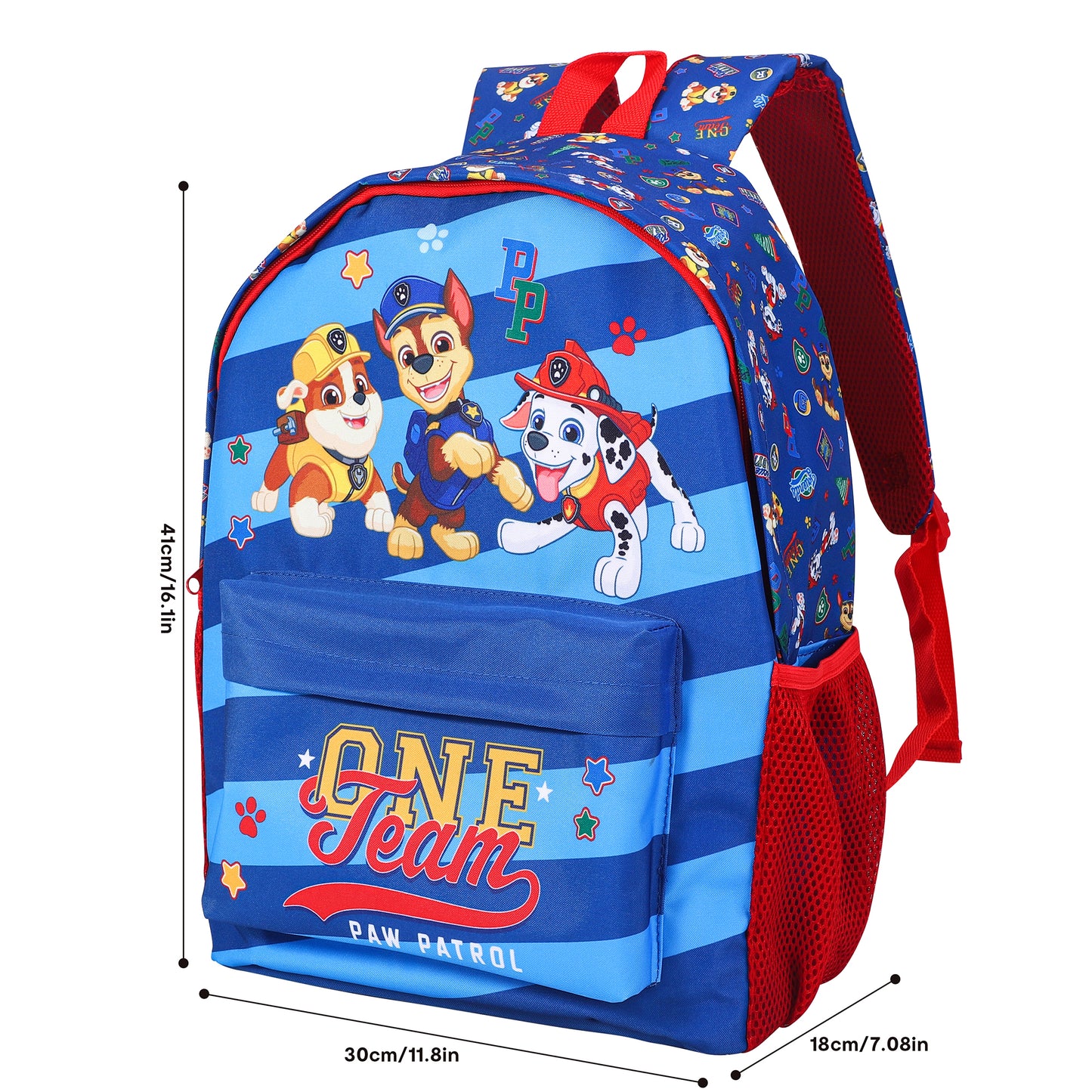 Paw Patrol Backpack For Kids Girls Boys Nursery School Lunch Bag Large Travel Rucksack Sen 42cm