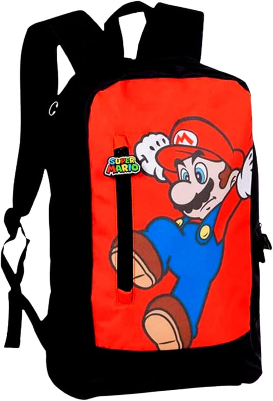 Kids Boys Bag Nintendo Mario Super Mario Bros 40 CM Backpack - Perfect For School And Travel