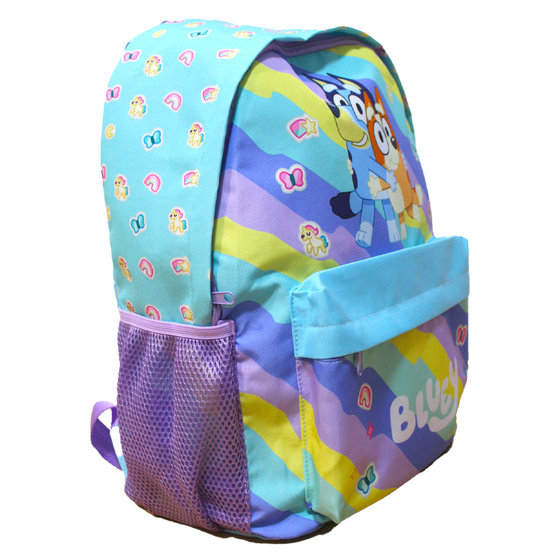 Bluey Backpack For Kids Girls Boys Nursery School Lunch Bag Large Travel Rucksack 42cm