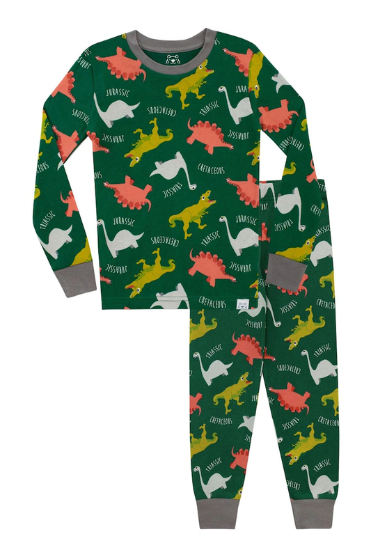 Boys' Jurassic Dinosaur Pyjama Set | Roar-some Comfort | 2-3 Years & 5-6 Years