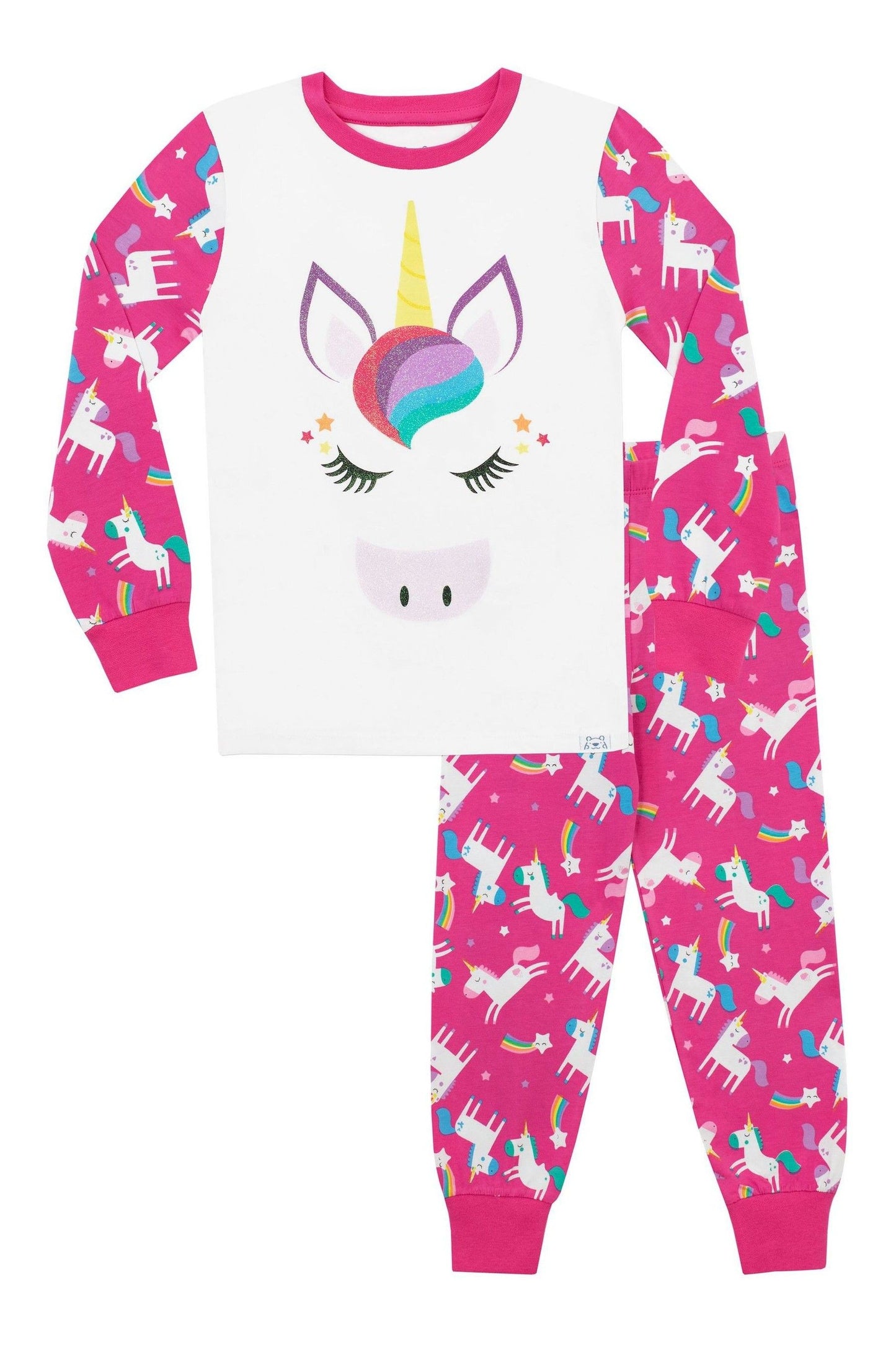 Girls' Unicorn Pyjama Set | Magical & Cozy | 5-6 & 7-8 Years