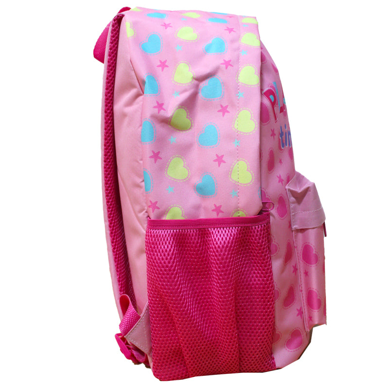Peppa Pig And Evie Backpack For Kids Girls Boys Nursery School Lunch Bag Large Travel Rucksack 42cm