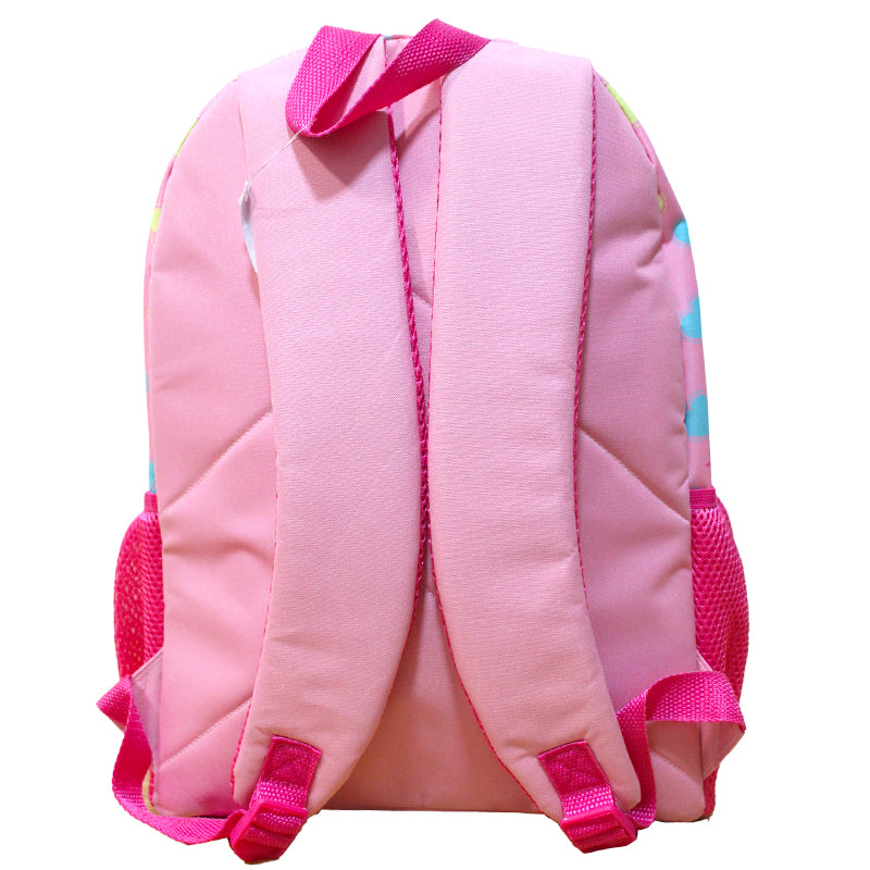 Peppa Pig And Evie Backpack For Kids Girls Boys Nursery School Lunch Bag Large Travel Rucksack 42cm