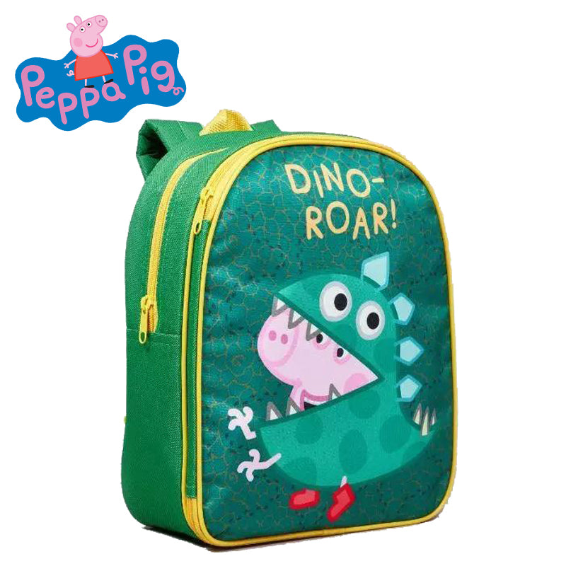 Boys Peppa Pig George Pig Playmat Backpack Small For Pre school Nursery Small 32cm Height