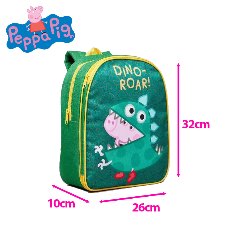Boys Peppa Pig George Pig Playmat Backpack Small For Pre school Nursery Small 32cm Height