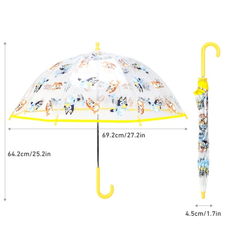 Bluey And Bingo Umbrella Yellow