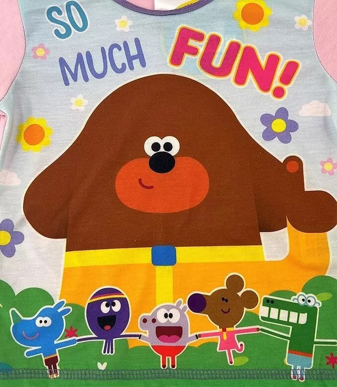 Hey Duggee Girls' Pyjamas | So Much Fun | Toddler Sizes (18 Months to 5 Years)