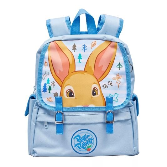 Peter Rabbit Woodland Baby Blue Children's Buckle Effect Backpack Boys Bag
