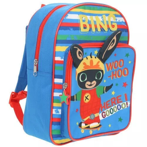 Boys Bing Bunny 3D Ears Backpack - Fun and Playful School Bag!