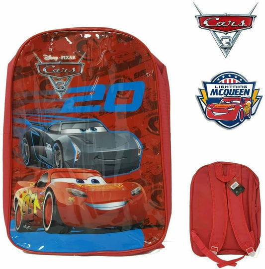 Boys Disney Cars Lightning McQueen Backpack