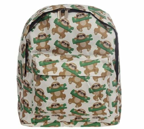 School & Everyday Sloth patterned backpack Kids