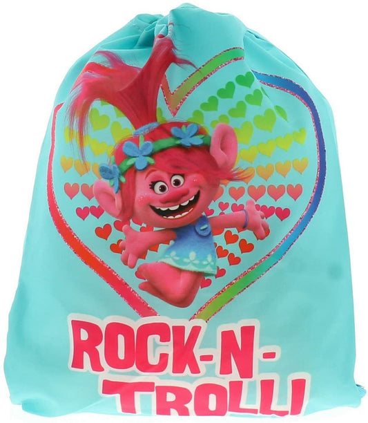 Trolls Rock-N-TROLL Poppy Drawstring PE bag Girls