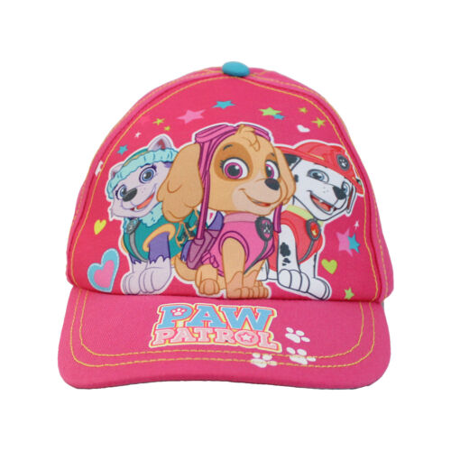 Pink Paw Patrol Baseball Cap Hat Skye, Marshall and Everest  Age 3-6 Years