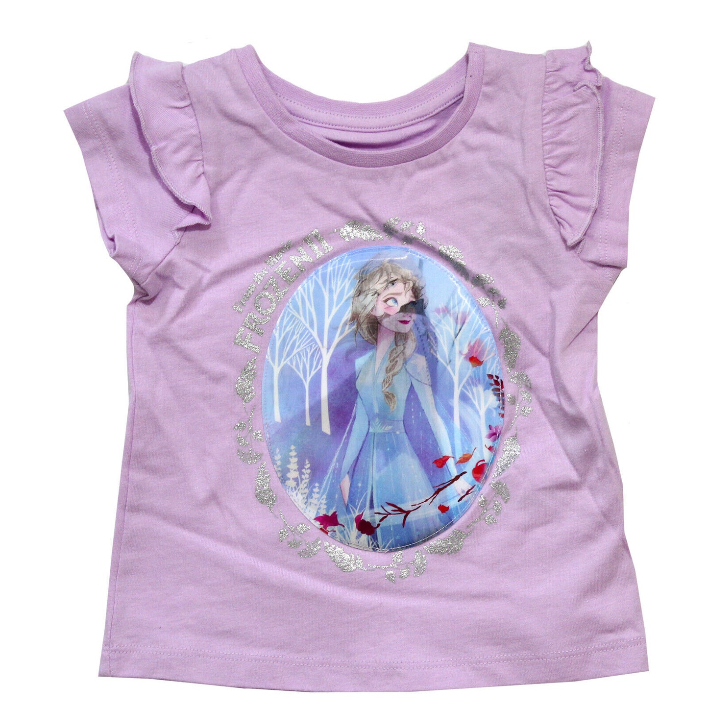 Disney Frozen 2 Purple T-Shirt Girls 12m-8 Years