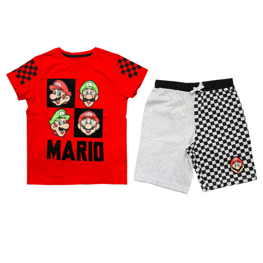 Super Mario Bros Pyjamas Boys