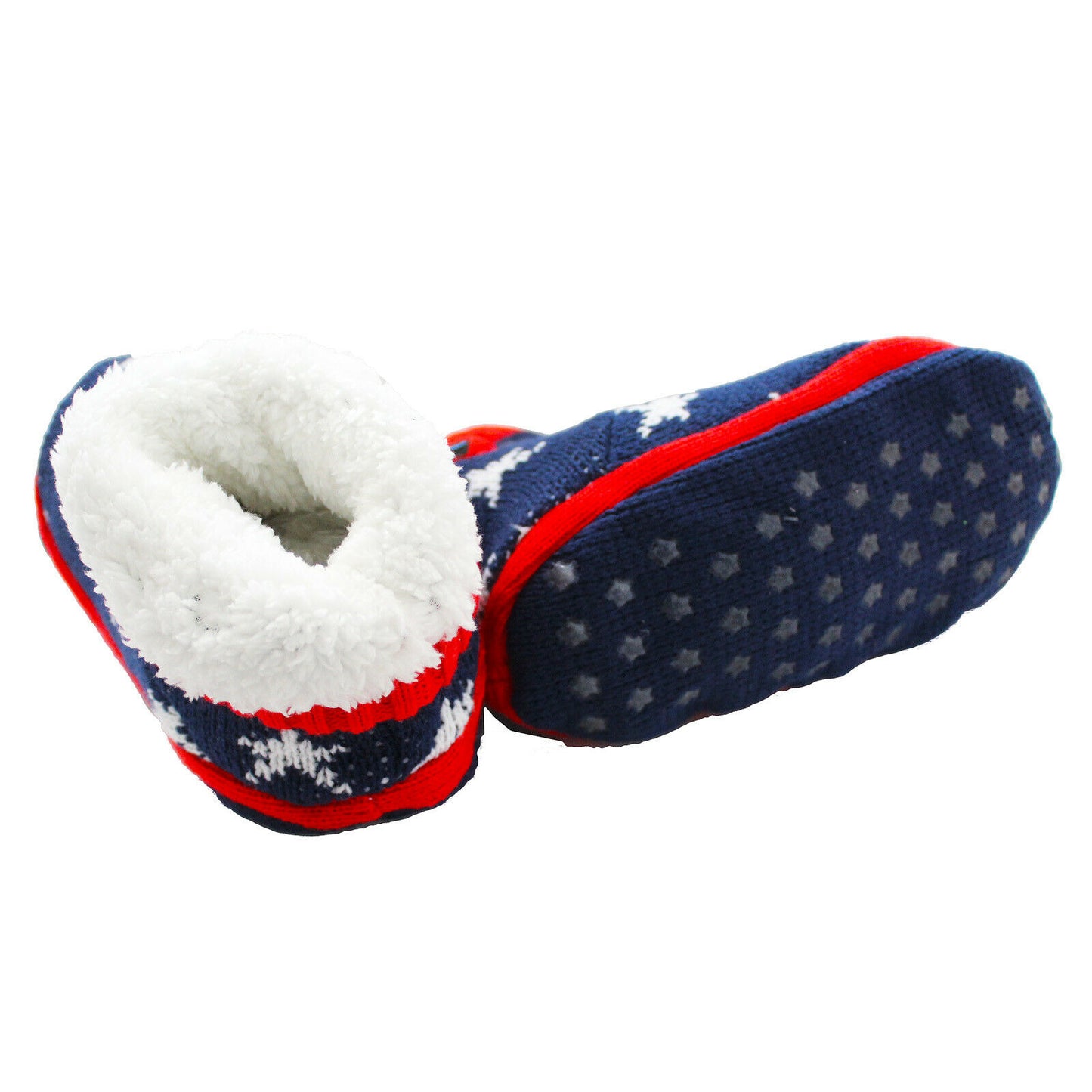 Boys Space-Star Rocket Boots Slippers