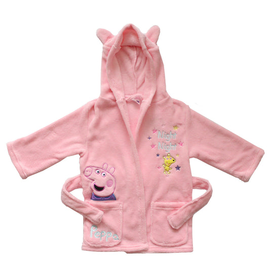 Peppa Pig Dressing Gown Age 1-6 Years Girls
