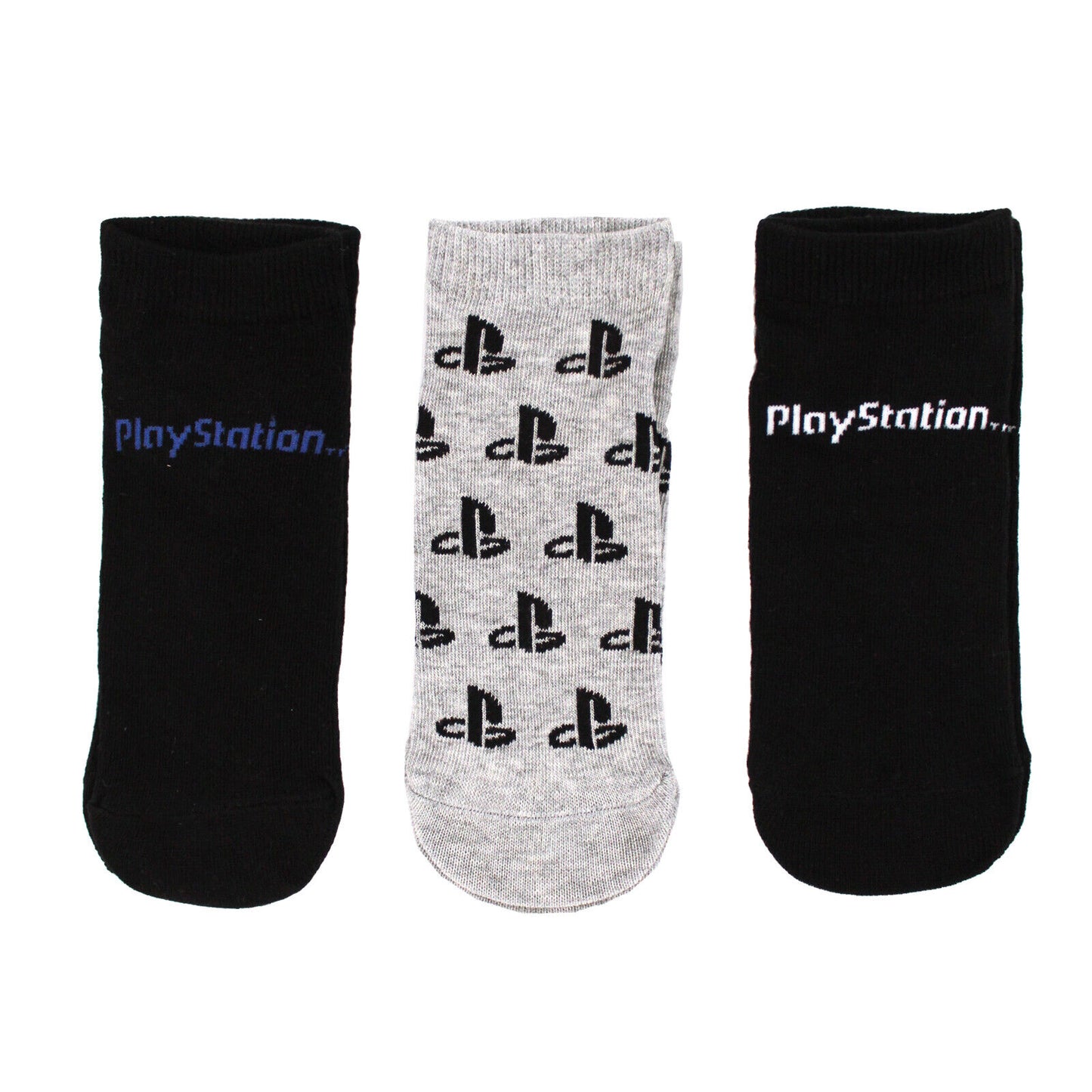 Boys PlayStation Trainer Sock Pack Of 3 Pairs